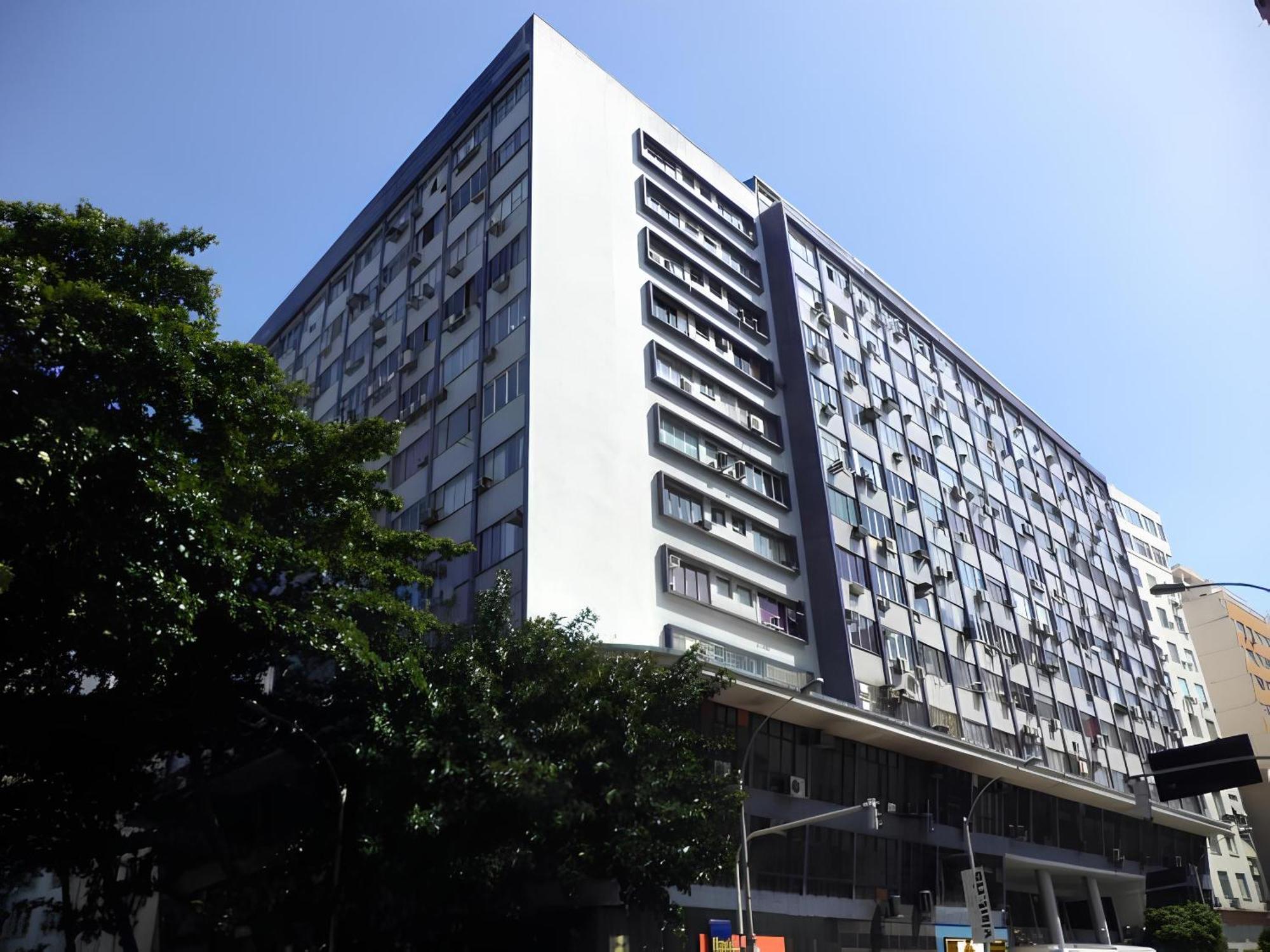 شقة Apartamento Studio Completo Copacabana 1 Quadra Da Praia Com Garagem ريو دي جانيرو المظهر الخارجي الصورة