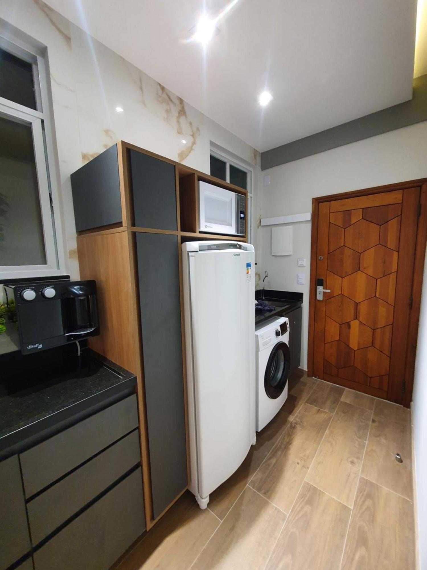 شقة Apartamento Studio Completo Copacabana 1 Quadra Da Praia Com Garagem ريو دي جانيرو المظهر الخارجي الصورة