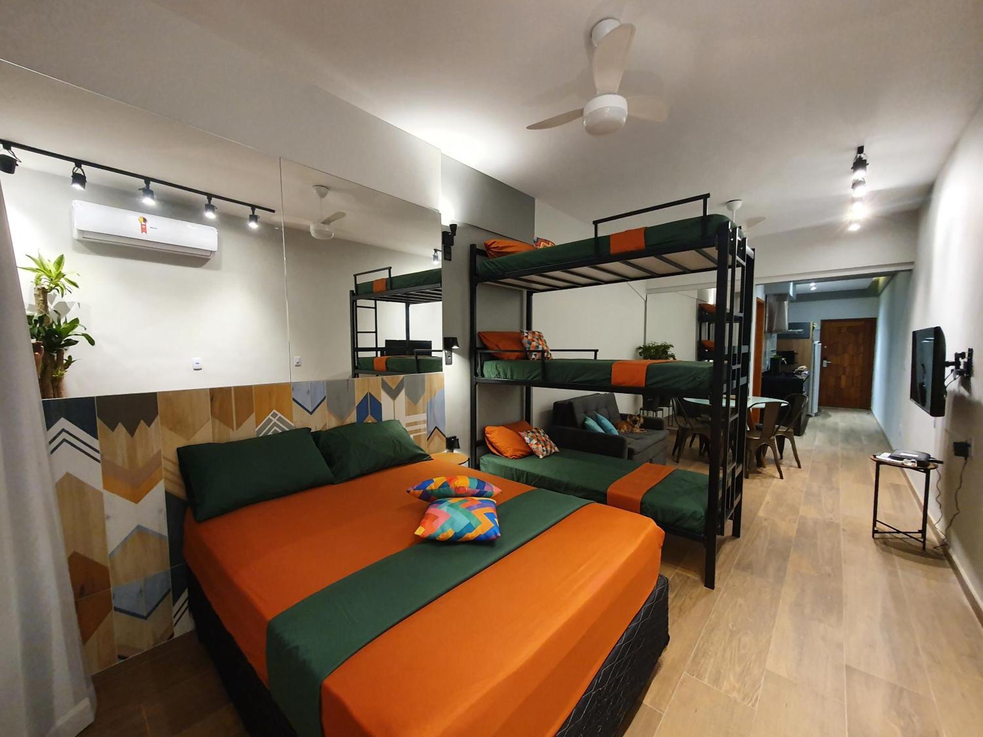 شقة Apartamento Studio Completo Copacabana 1 Quadra Da Praia Com Garagem ريو دي جانيرو المظهر الخارجي الصورة